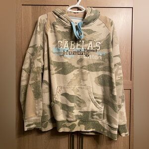 Cabella’s Camo Hoodie, Size 2XL